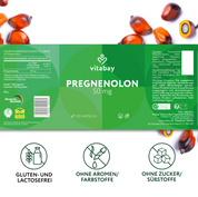 Pregnenolon 50 mg – vegane Kapseln