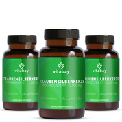 Traubensilberkerze Extrakt 2500 mg - 120 vegane Kapseln