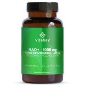 NAD+ 1000 mg Trans-Resveratrol 600 mg liposomal - hochdosiert - 90 vegane Softgels