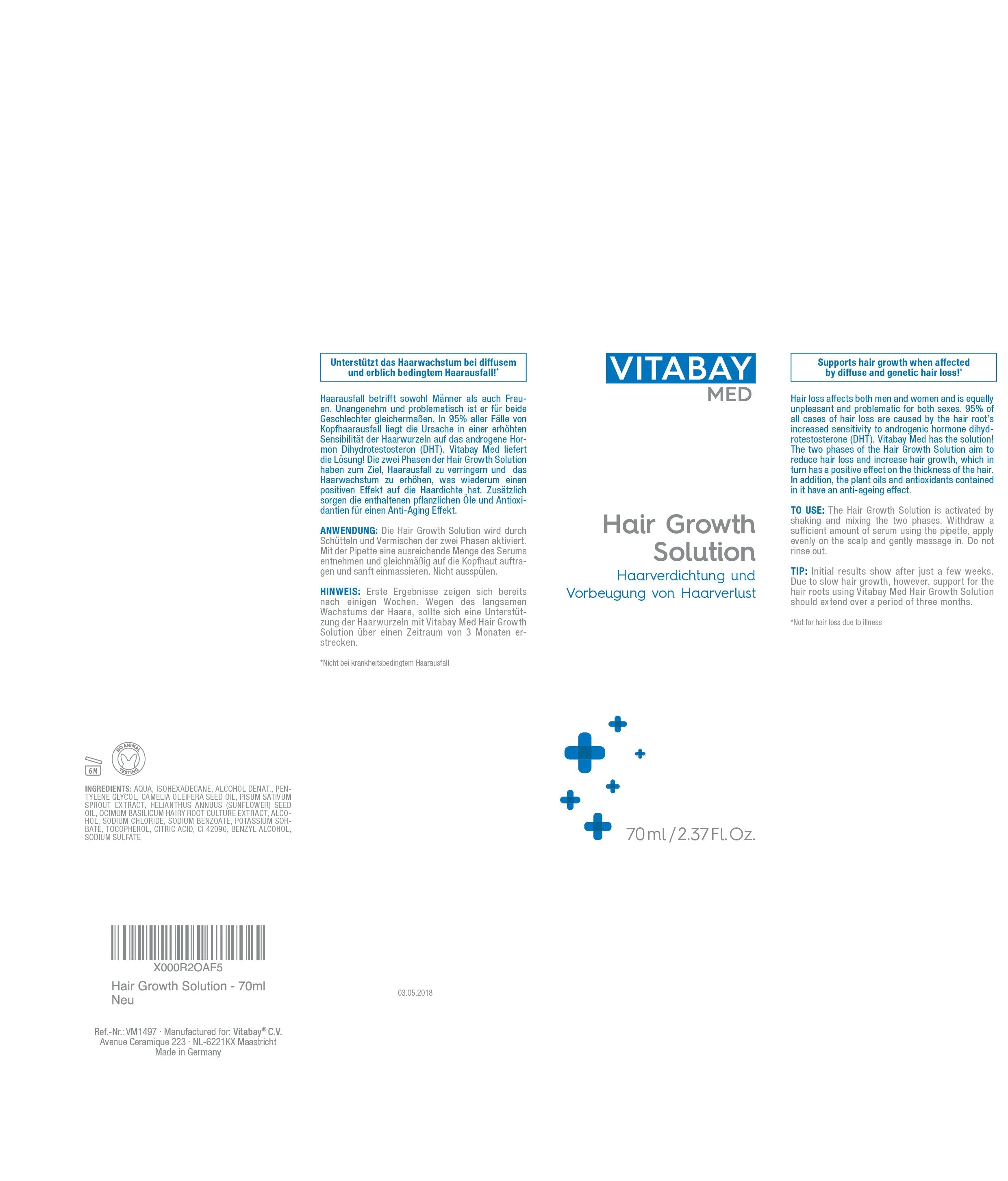 Hair Growth Solution - Haarwachstum Serum