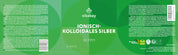 Kolloidales Silber 50 PPM hoch konzentriert - Reinheitsstufe 99,99%
