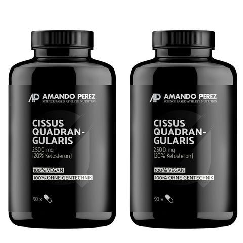Cissus Quadrangularis Extrakt 2500 mg - 90 vegane Kapseln