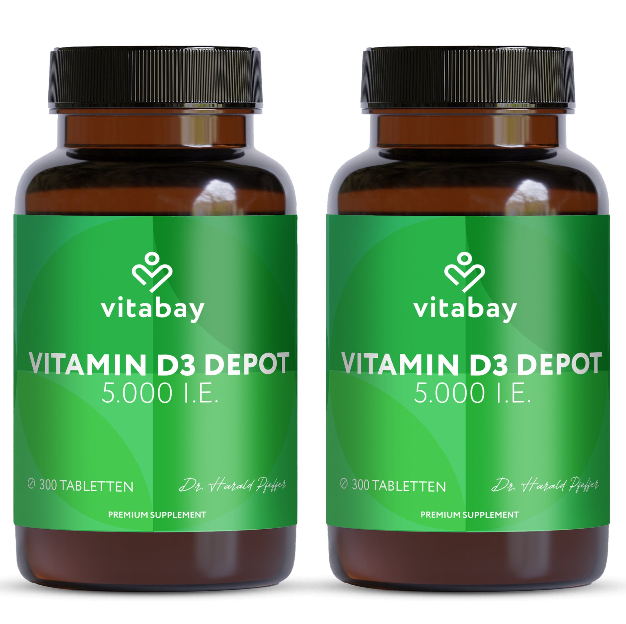 Vitamin D3 Depot 5.000 I.E. - Vegane Tabletten
