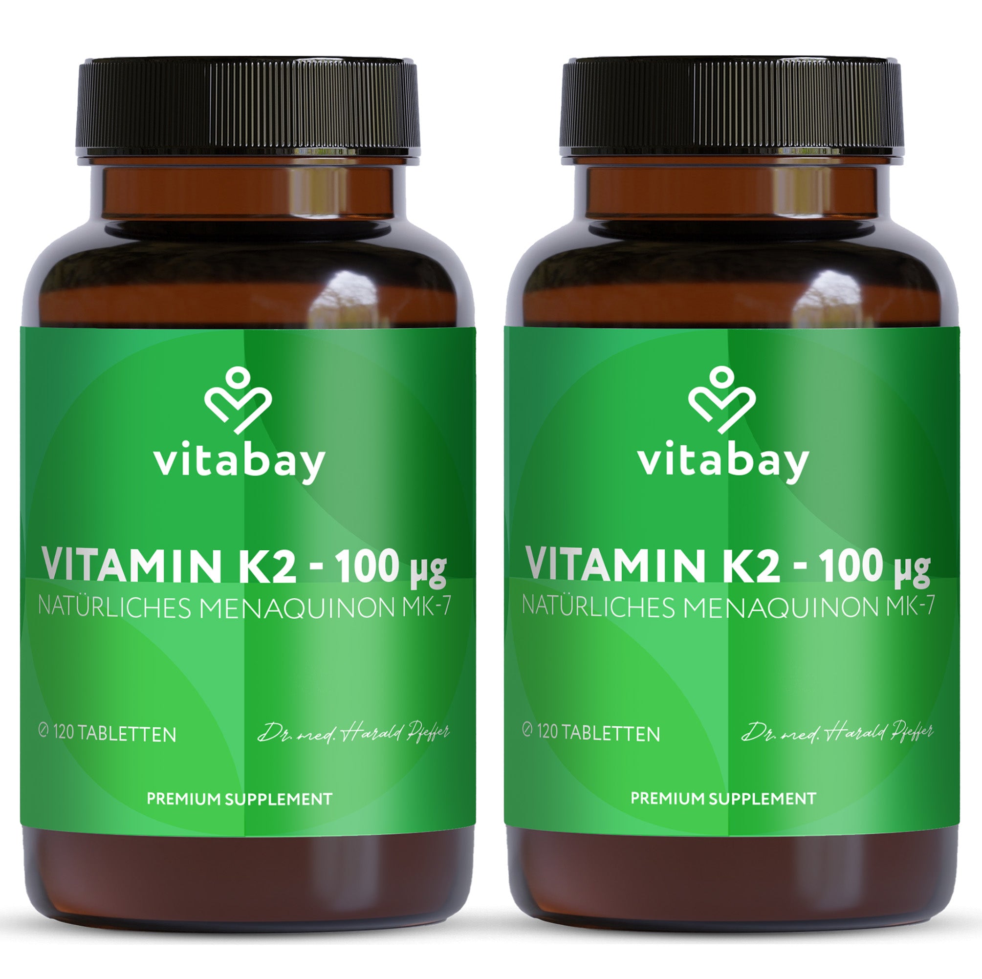 Vitamin K2 100 µg - 120 Vegane Tabletten