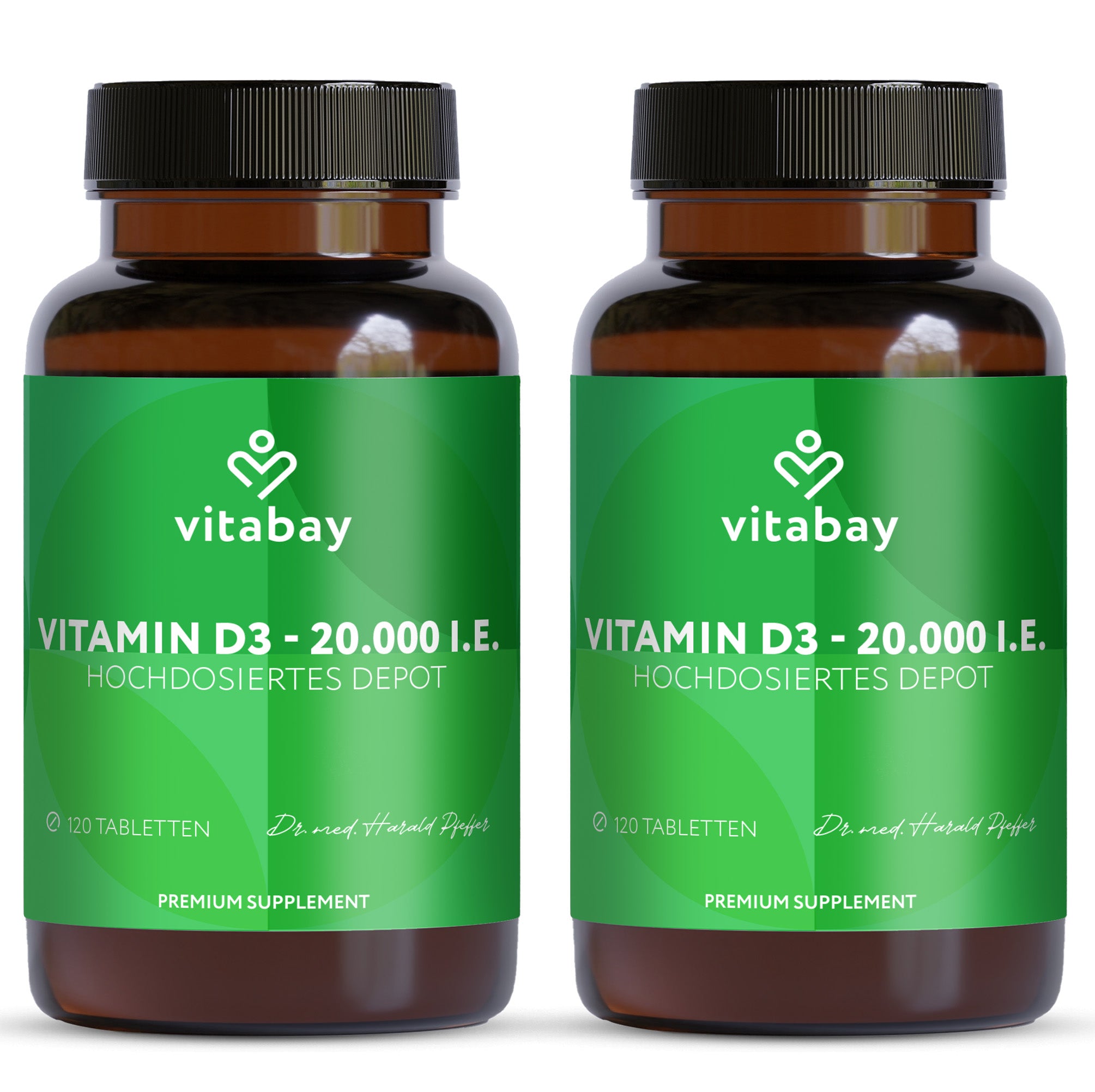 Vitamin D3 Depot 20.000 I.E. - vegane Tabletten