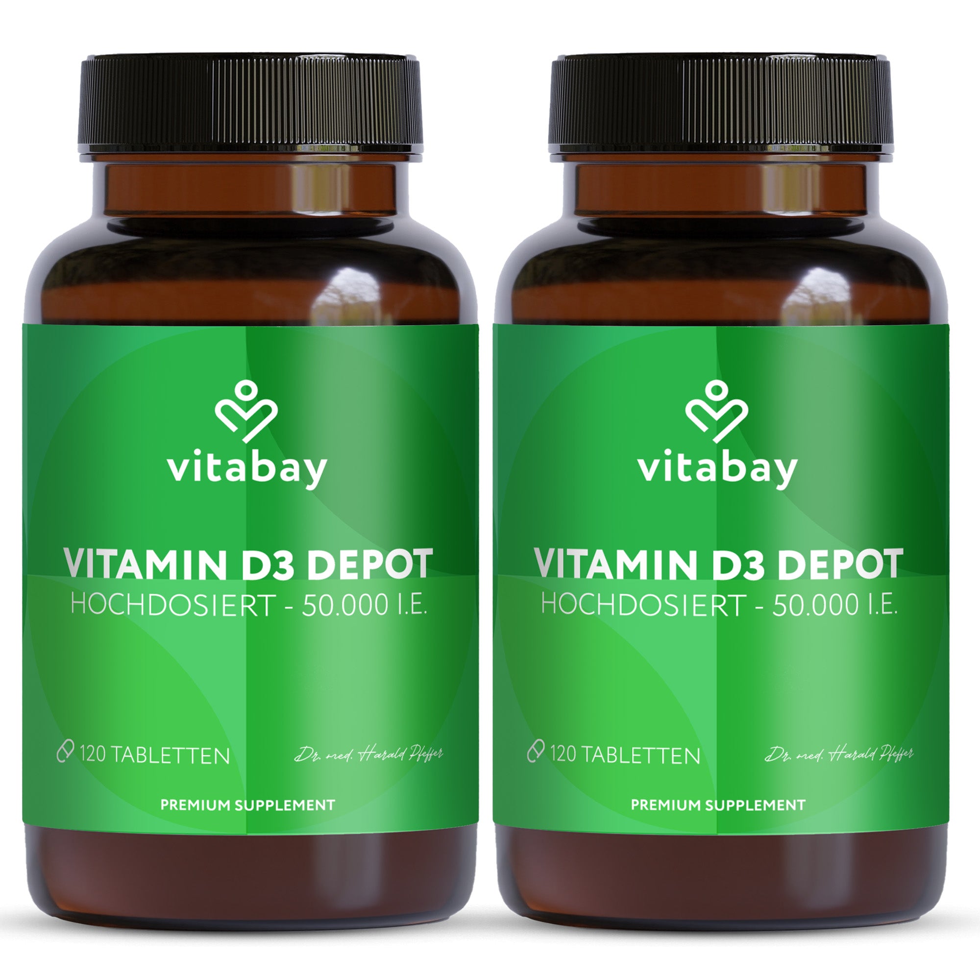 Vitamin D3 Depot 50.000 I.E. - vegane Tabletten
