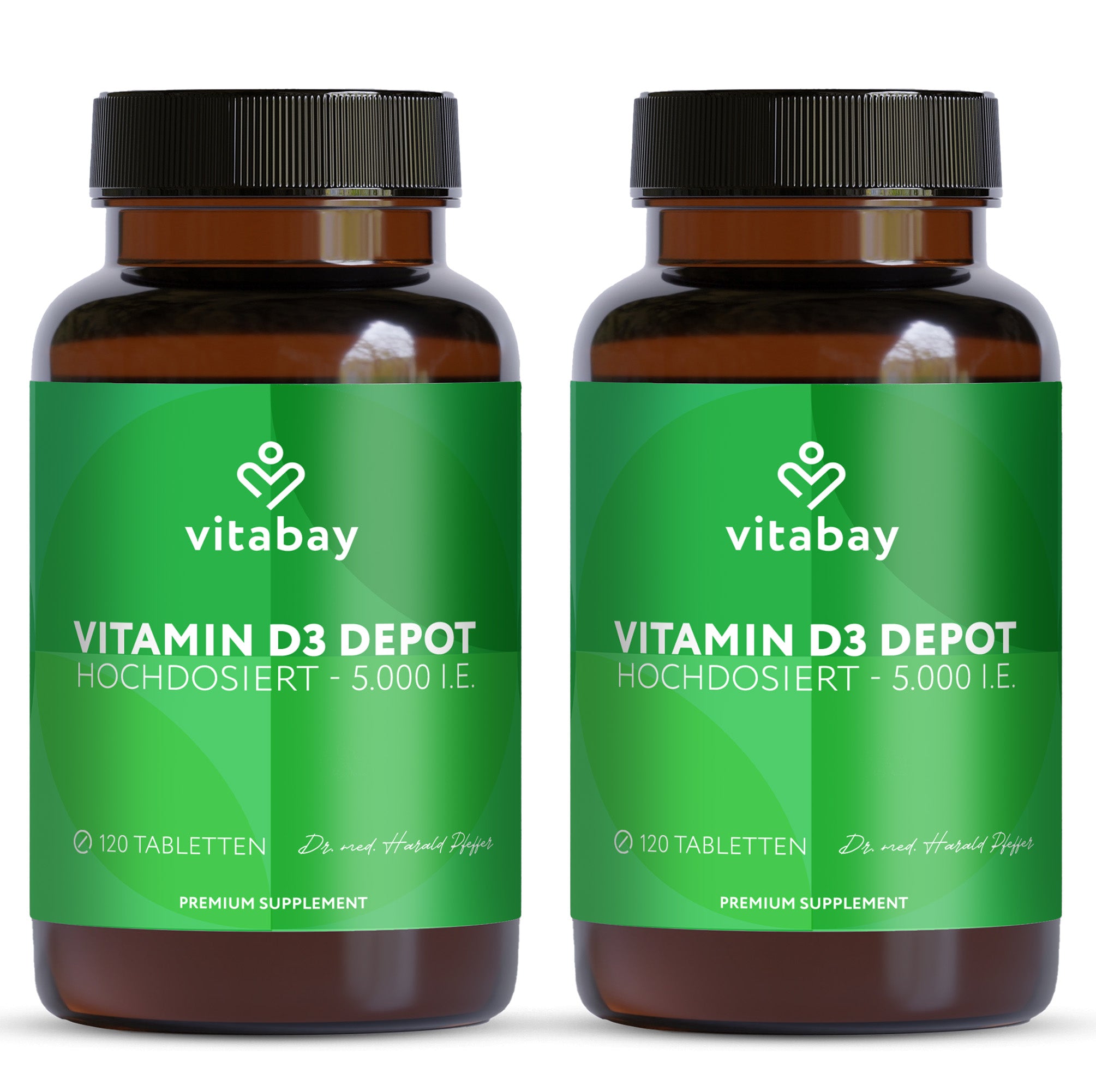 Vitamin D3 Depot 5.000 I.E. - Vegane Tabletten