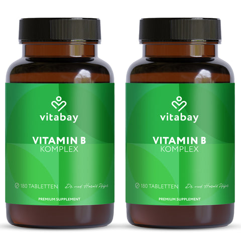 Vitamin B Komplex - 180 vegane Tabletten