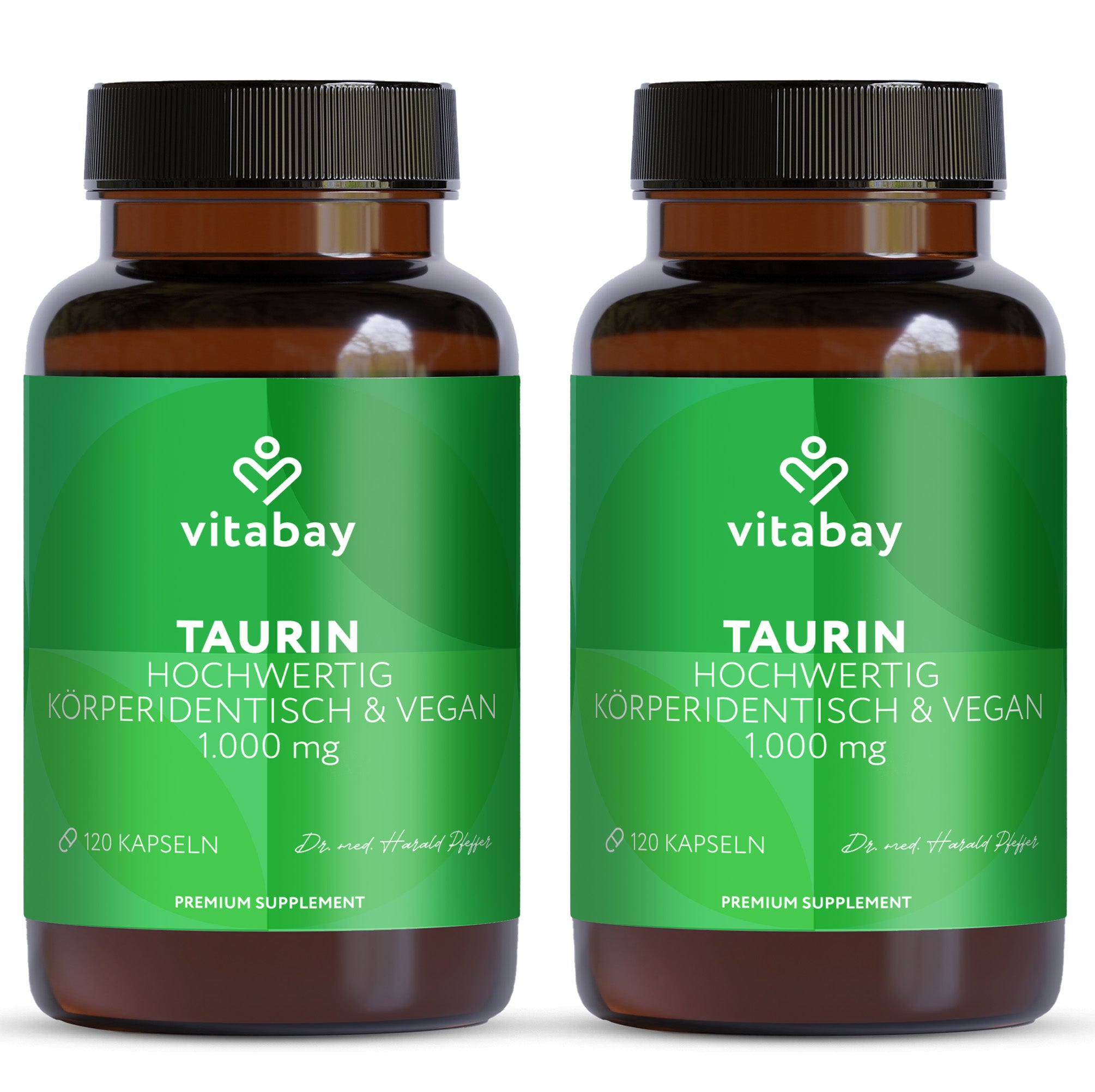 Taurin 1000 mg - 120 vegane Kapseln