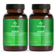 Eisen (Eisenbisglycinat) - 319 mg - 120 vegane Kapseln