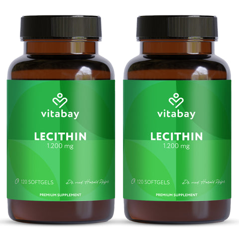 Lecithin 1.200 mg - 120 vegane Softgels