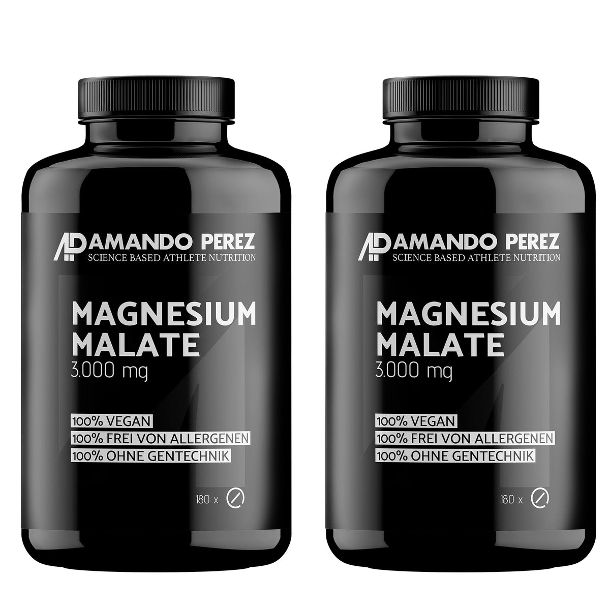 Magnesium Malate 3000mg - 180 vegane Tabletten