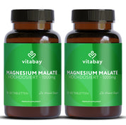 Magnesium Malat 1000mg - 180 vegane Tabletten