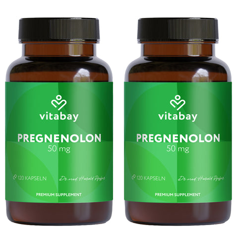 Pregnenolon 50 mg – vegane Kapseln