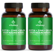 D-Biotin 10 mg Depot + Selen 110 mcg + Zink 10 mg - Tabletten