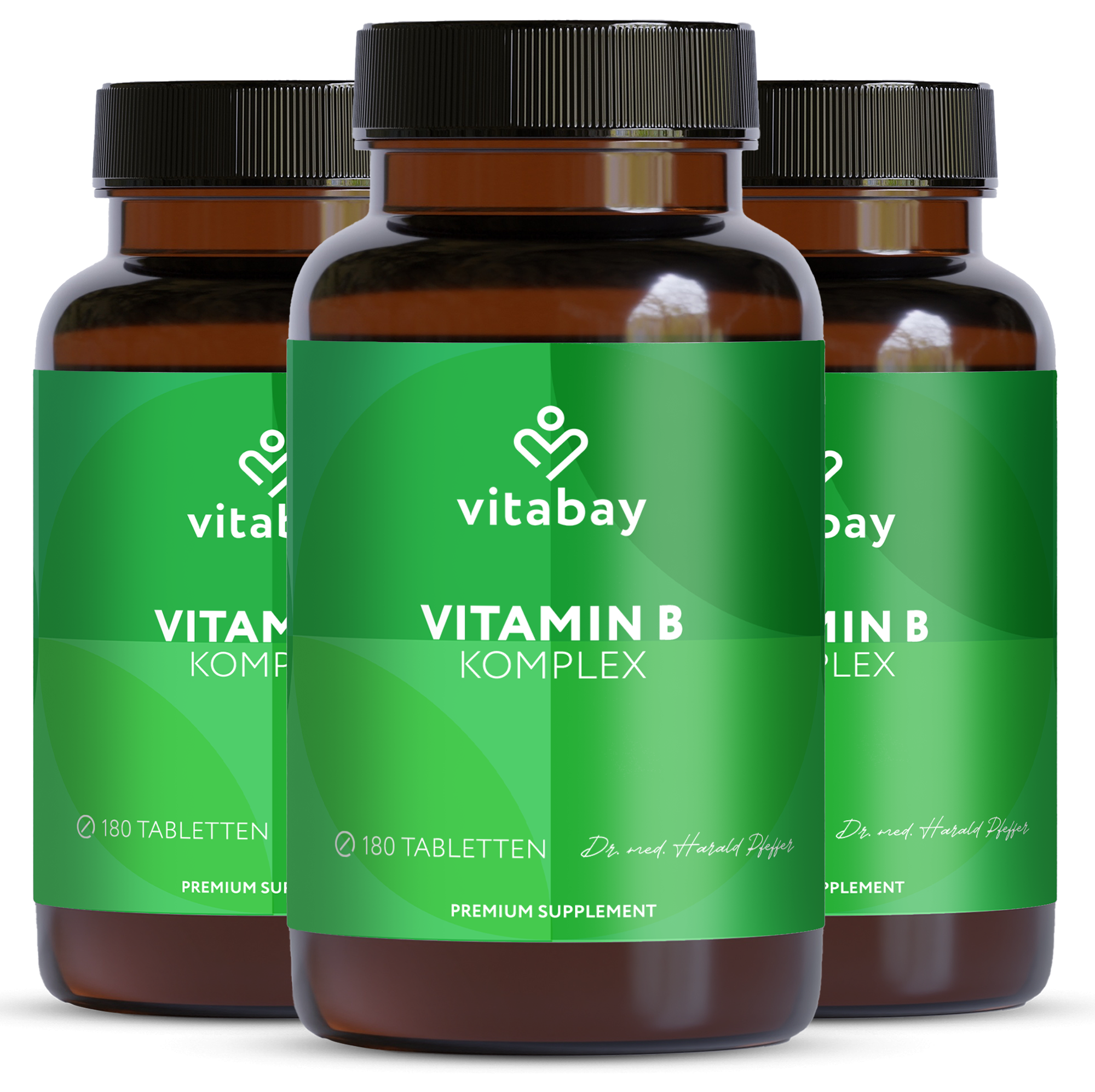 Vitamin B Komplex - 180 vegane Tabletten