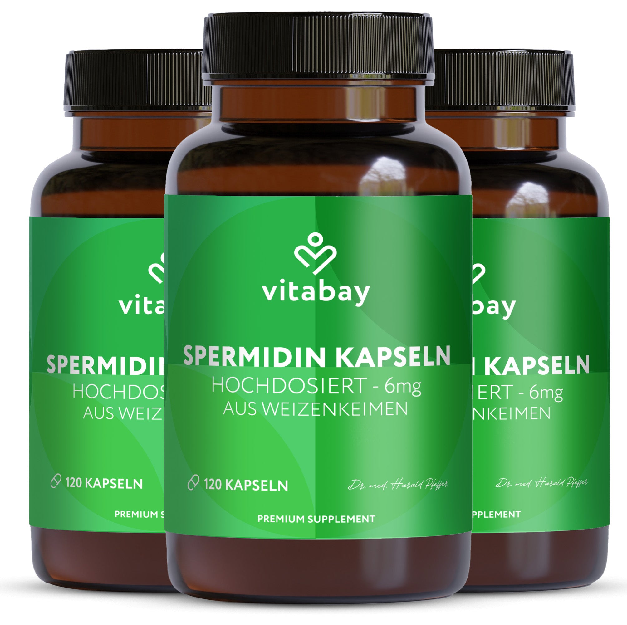 Spermidin 6 mg Hochdosiert - 120 Kapseln