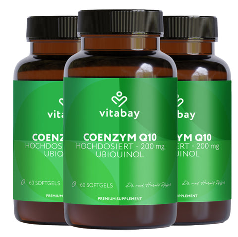 Coenzym Q10 Ubiquinol 200 mg Bioaktiv - 60 Softgels