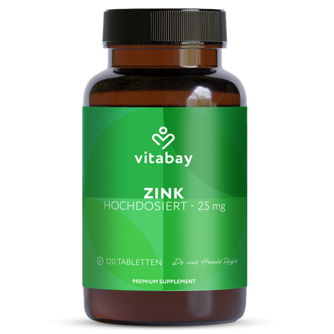 Zink  25mg - Vegane Tabletten