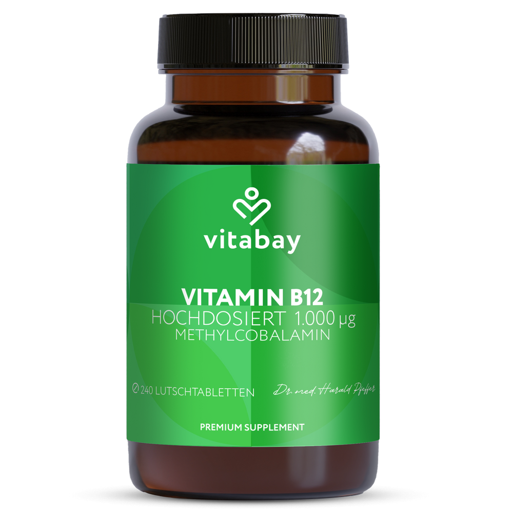 Vitamin B12 Depot 1000 mcg - Vegane Lutschtabletten