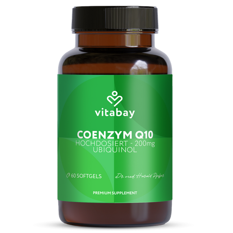 Coenzym Q10 Ubiquinol 200 mg Bioaktiv - 60 Softgels