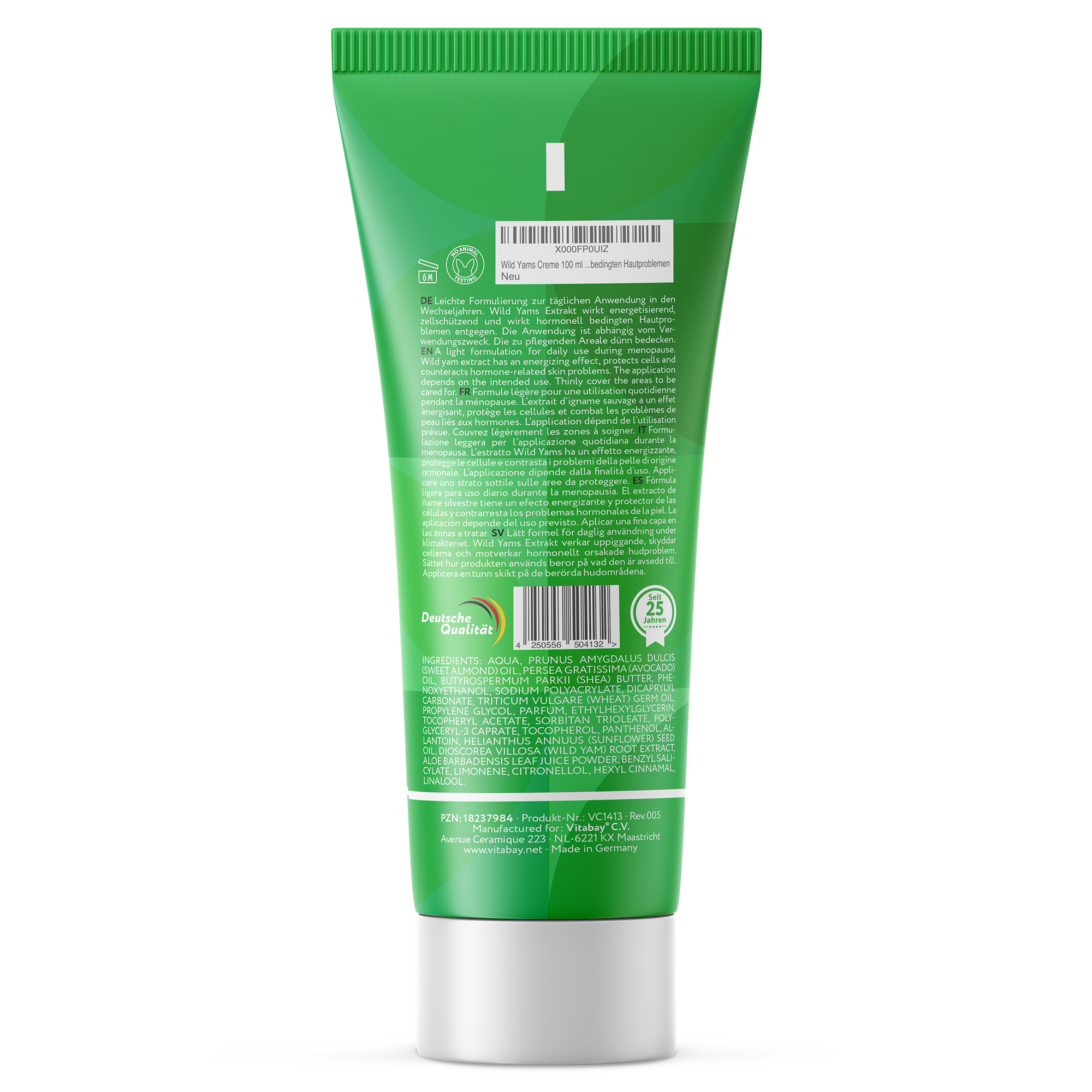 Wild Yam Creme - 100ml