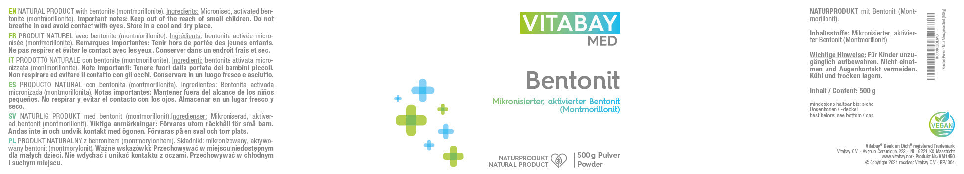Bentonit - Veganes Pulver