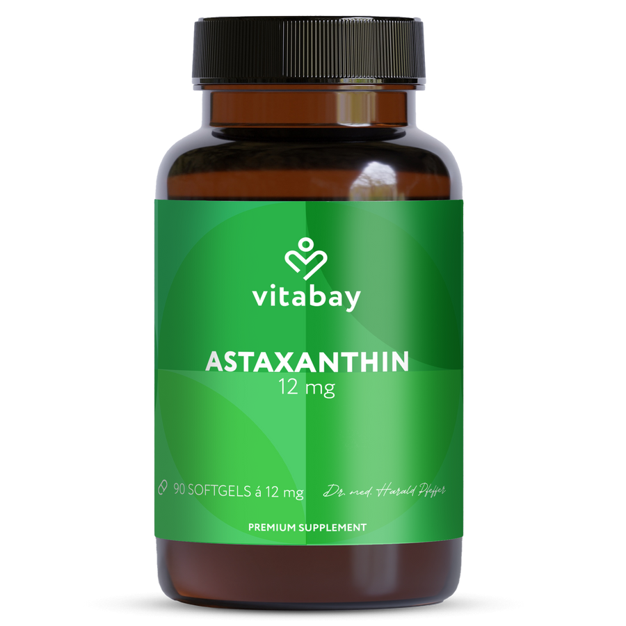 Astaxanthin 12mg -  90 Softgelkapseln
