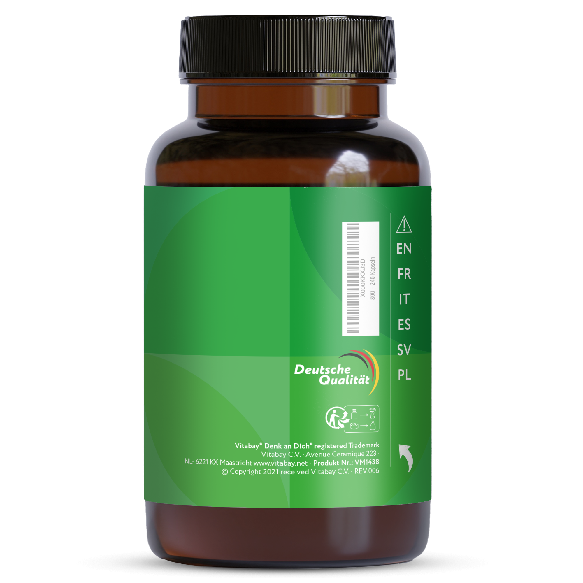 Zeolith 800 - Vegane Kapseln