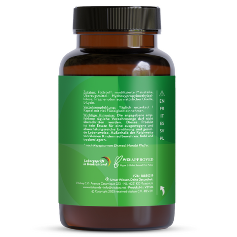 Pregnenolon 50 mg – vegane Kapseln