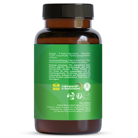 R-Alpha Liponsäure 300 mg - 120 Kapseln