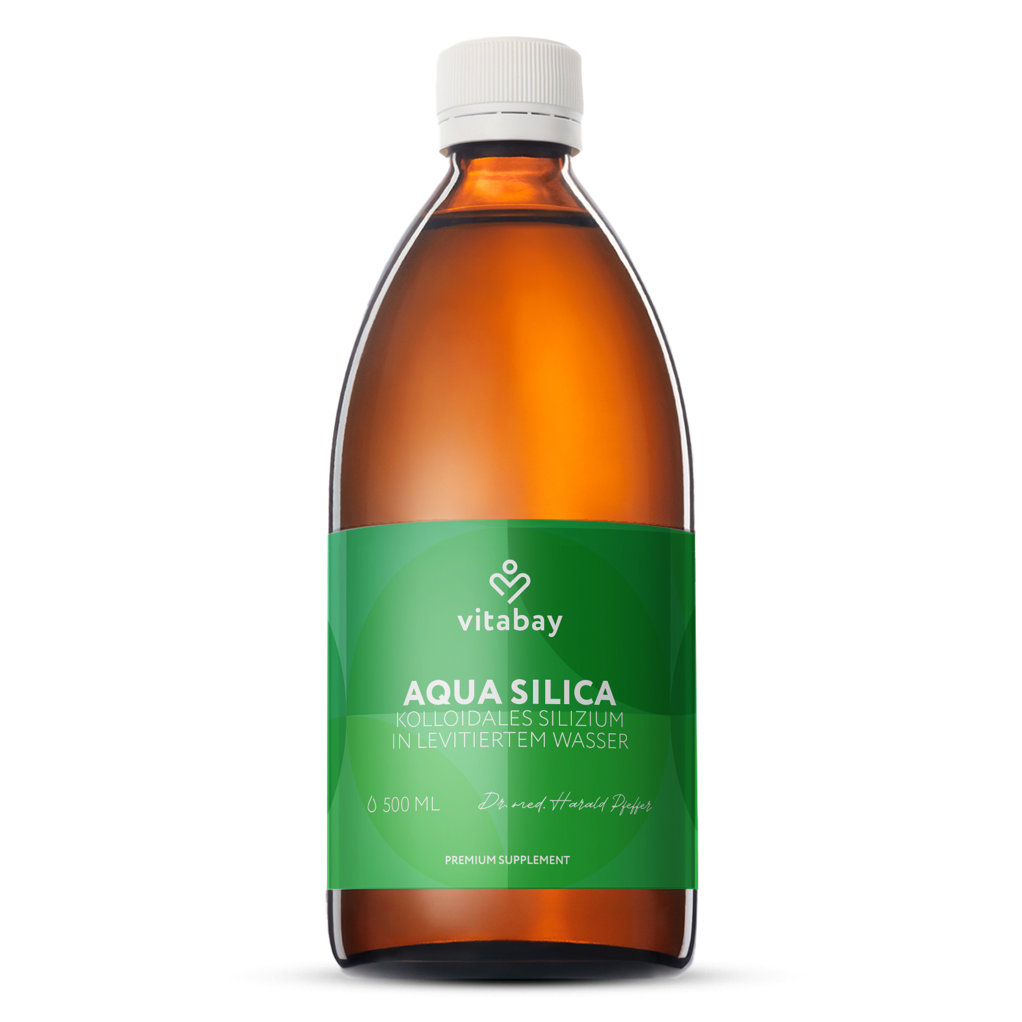 Aqua Silica - Organisch Kolloidales Silizium in levitiertem Wasser - 500ml