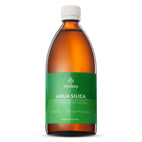 Aqua Silica - Organisch Kolloidales Silizium in levitiertem Wasser - 500ml